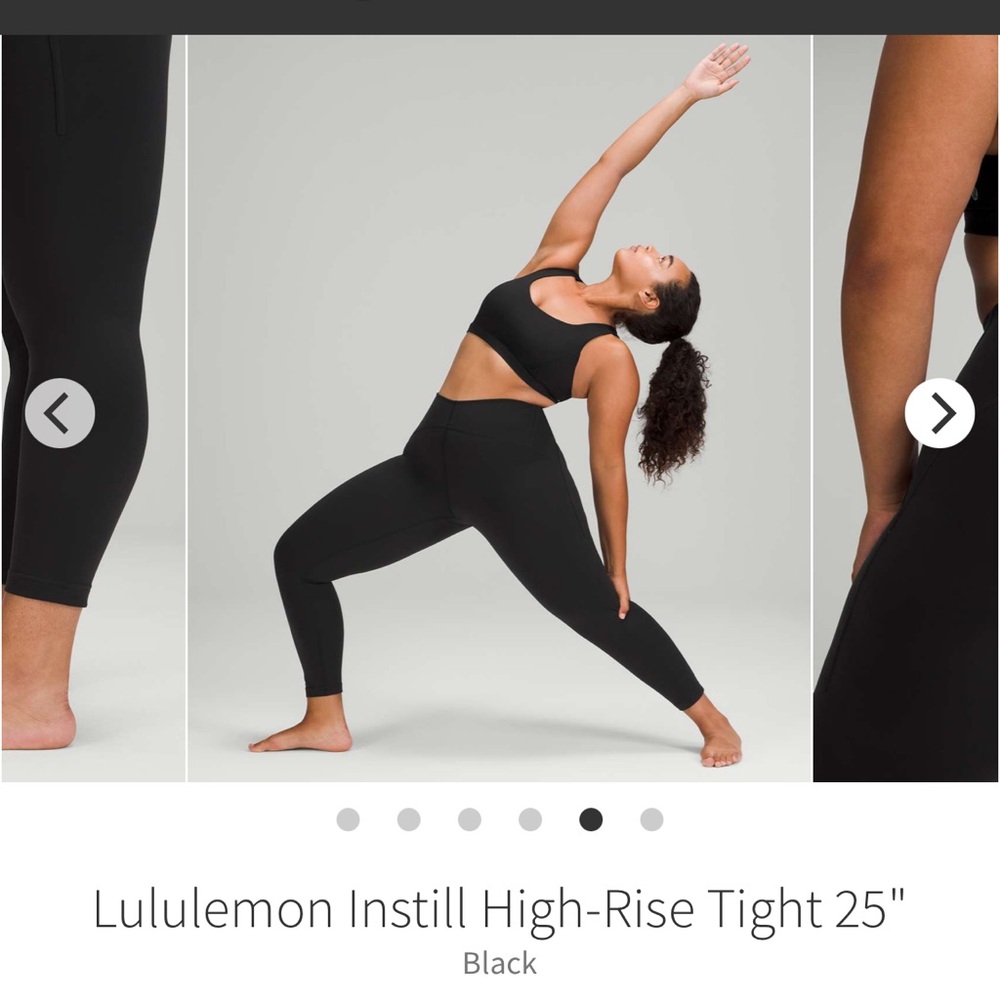 lululemon Instill High Rise Leggings